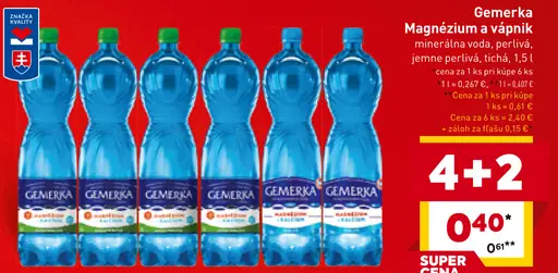 Gemerka Magnézium a vápnik