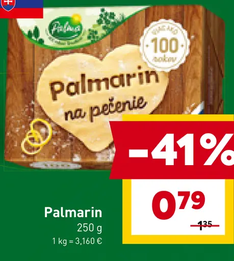 Palmarin na pečenie