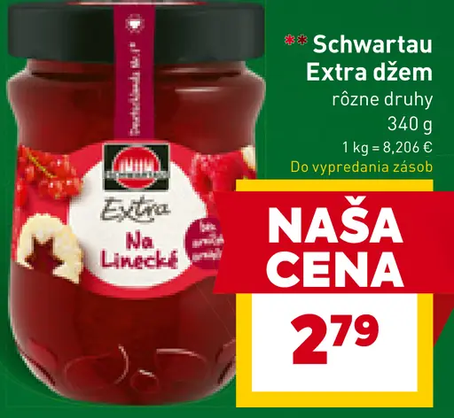 Schwartau Extra džem