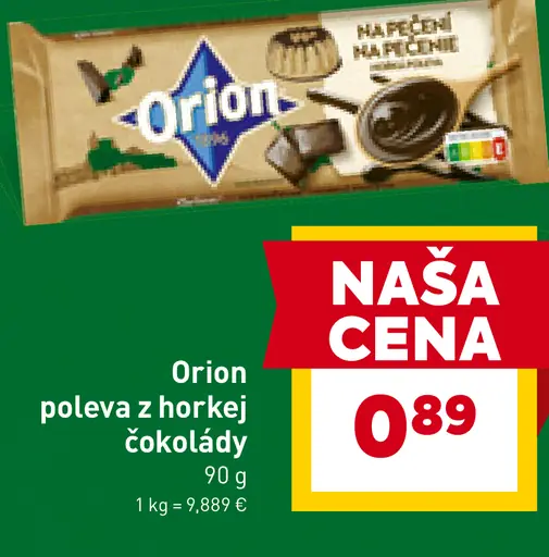 Orion čokoládová poleva horká