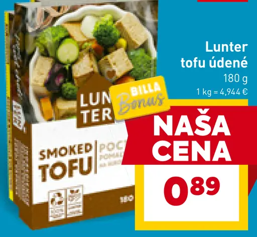 Lunter Tofu údené