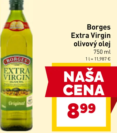 Borges Extra Virgin olivový olej