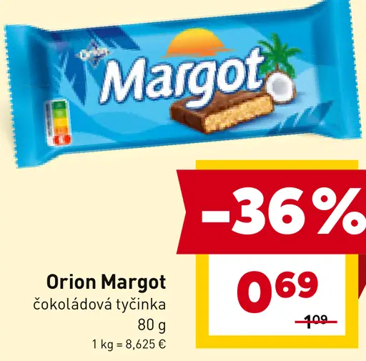 Orion Margot čokoládová tyčinka