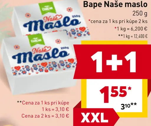 Bape Naše maslo