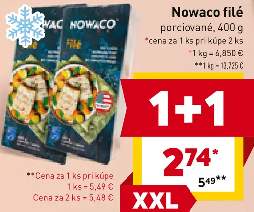 Nowaco Obalované filé