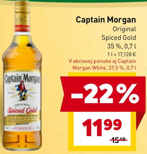 Captain Morgan Original Spiced Gold