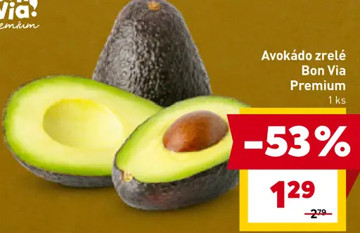 Avokádo zrelé Bon Via Premium