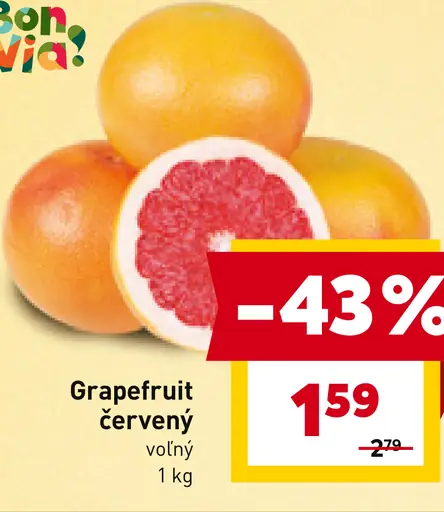 Grapefruit červený
