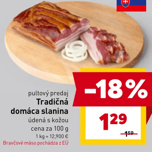 Tradičná domáca slanina