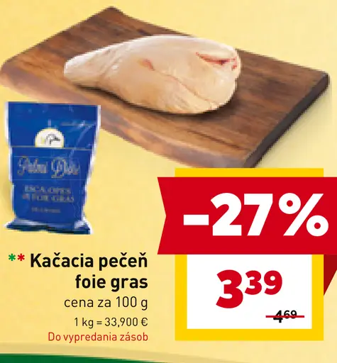 Kačacia pečeň foie gras