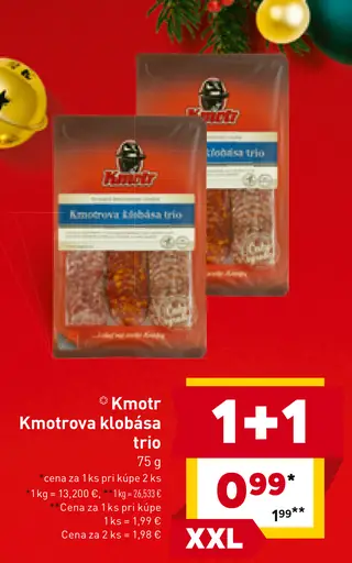 Kmotr Kmotrova klobása trio