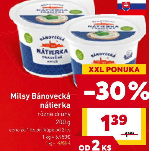 Milsy Bánovecká nátierka