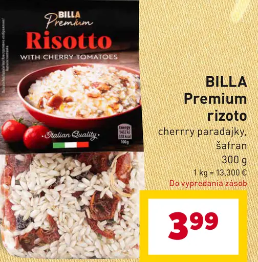 BILLA Premium rizoto
