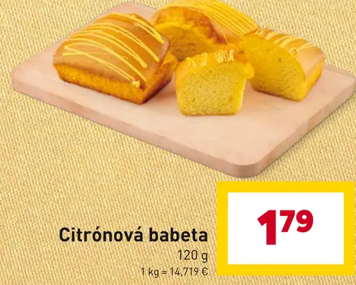 Citrónová babeta