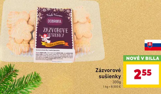 Zázvorové sušienky DOBRA