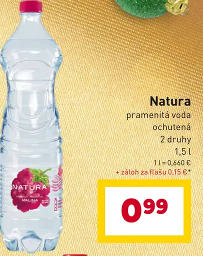 Natura Pramenitá voda nesýtená