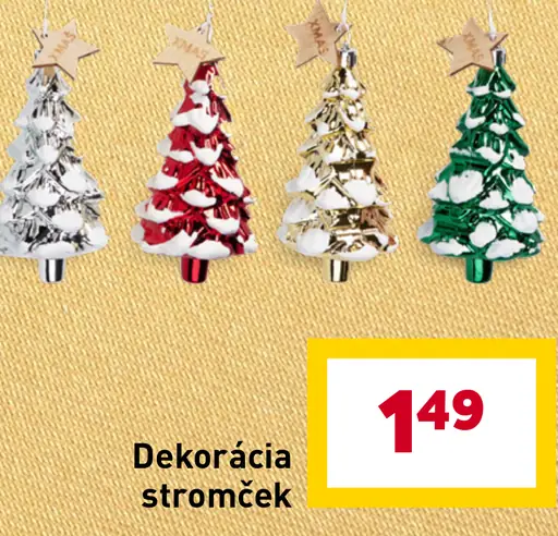 Dekorácia stromček