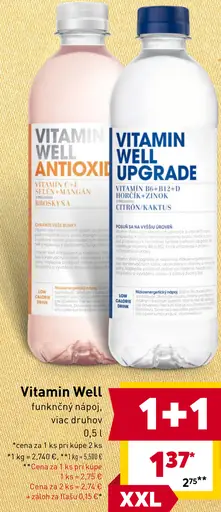 Vitamin Well funkčný nápoj