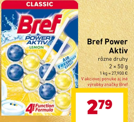 Bref Power Aktiv WC blok