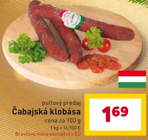 Čabajská klobása