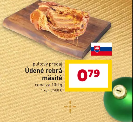 Údené mäsové rebrá