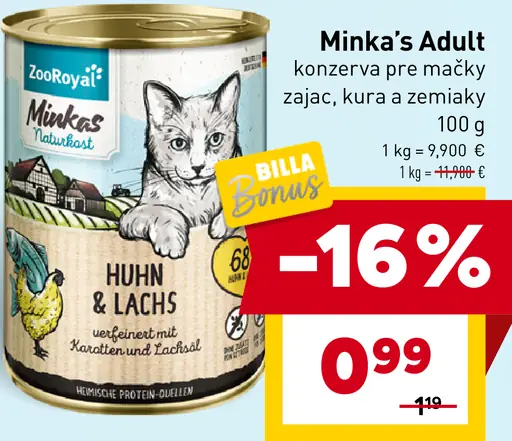Minka’s Adult Huhn & Lachs