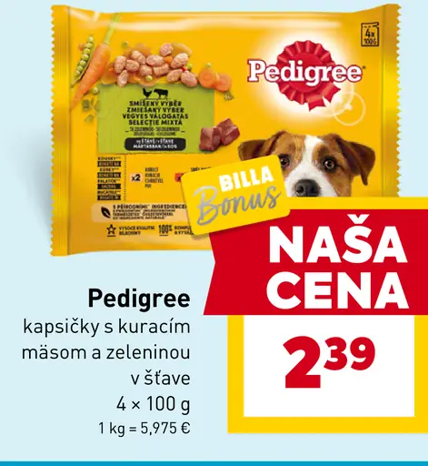 Pedigree kapsičky