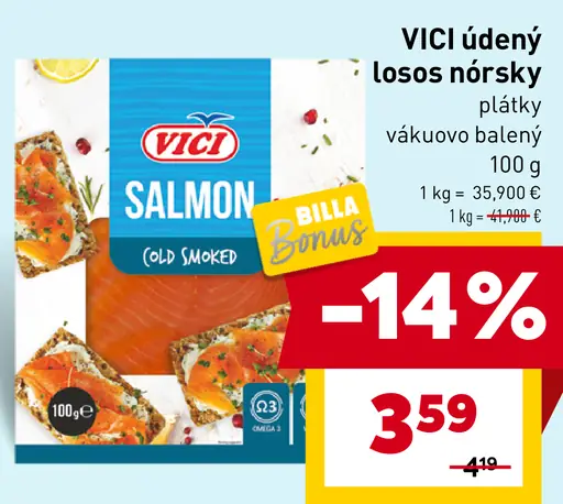 VICI údený losos nórsky