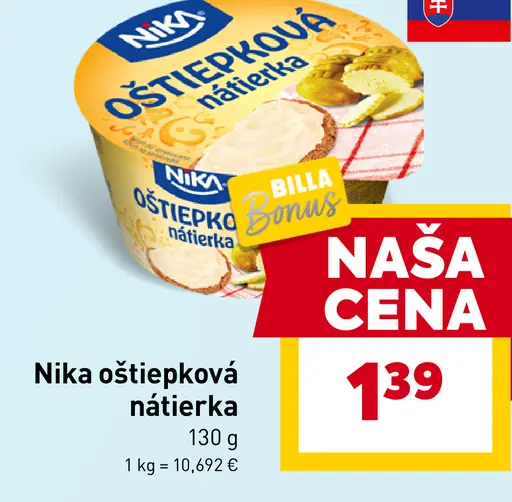 Nika oštiepková nátierka