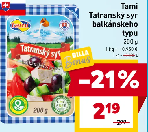 Tami Tatranský syr balkánskeho typu