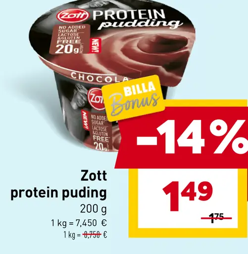 Zott Protein puding
