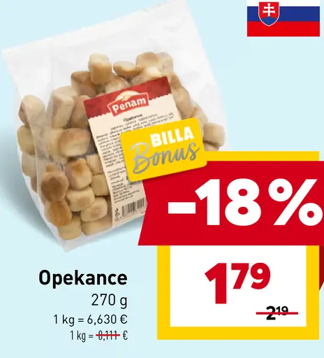 Opekanec tradičné pečivo