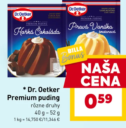Dr. Oetker Premium Puding