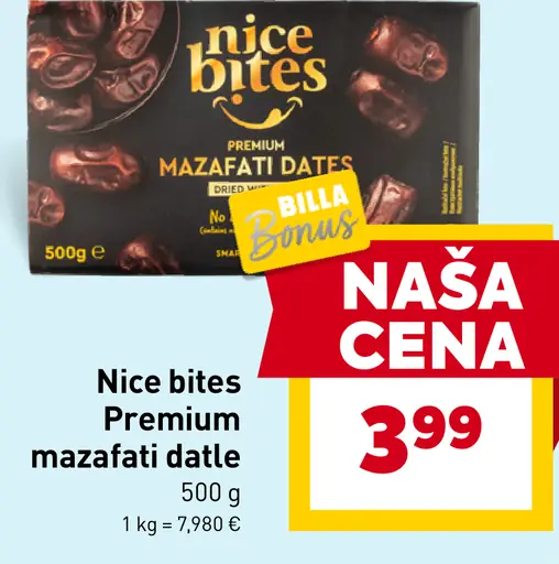 Nice bites Premium mazafati datle