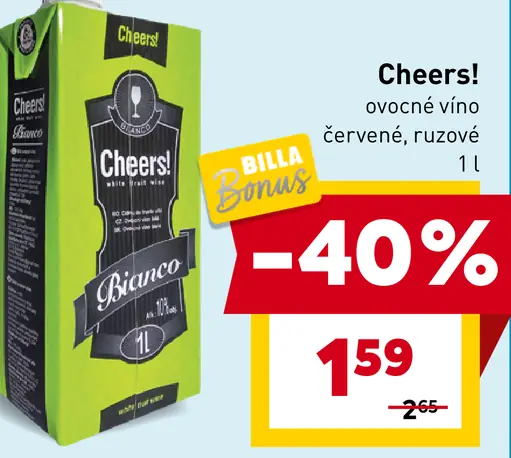 Cheers! víno