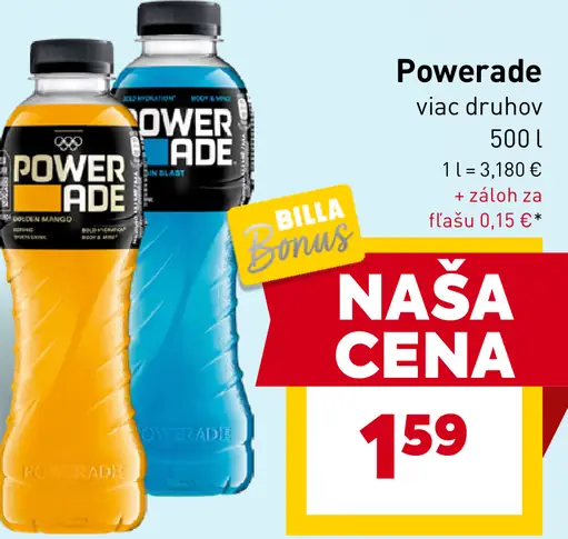 Powerade Športový nápoj izotonický