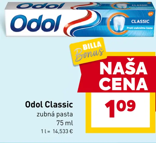 Odol zubná pasta Classic