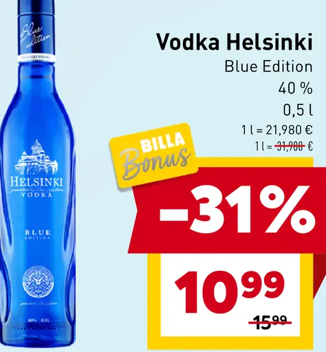 Vodka Helsinki Blue Edition