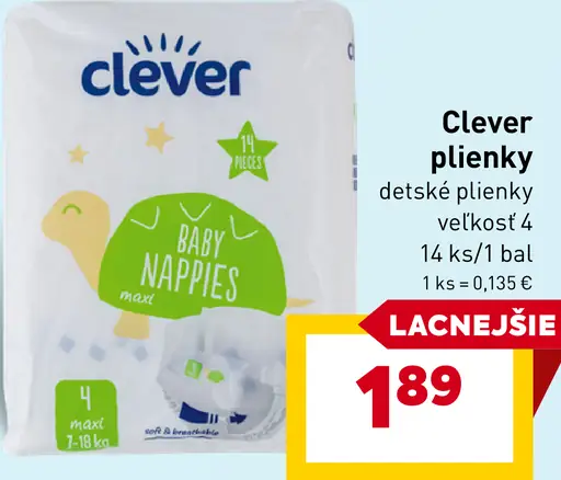 Clever plienky