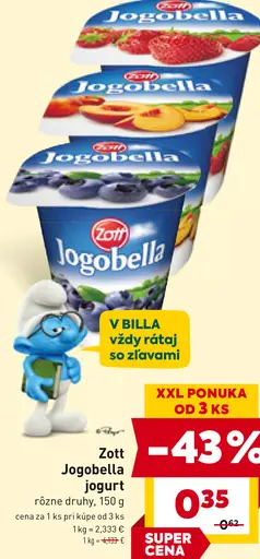 Zott Jogobella Jogurt