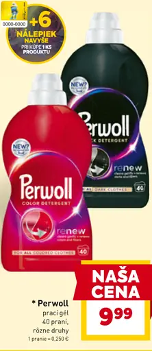 Perwoll prací gél