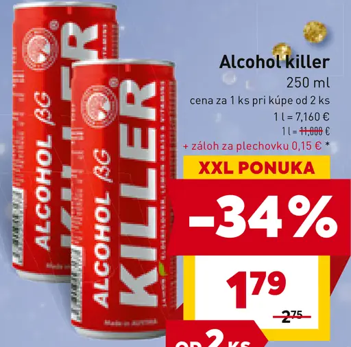 Alkohol Killer nápoj