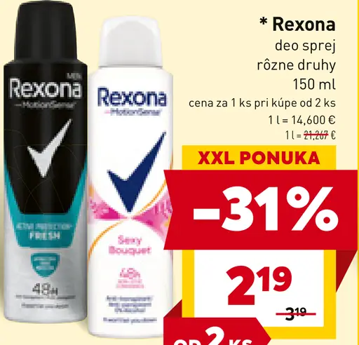 Rexona deodorant
