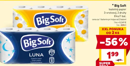Big Soft Toaletný papier