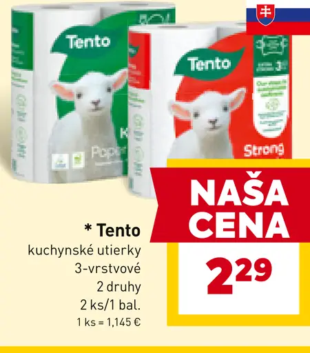 Tento kuchynské utierky