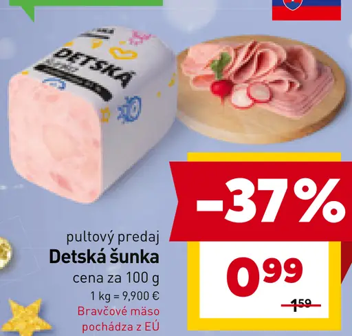 Detská šunka