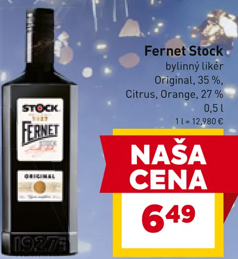 Stock Fernet Original