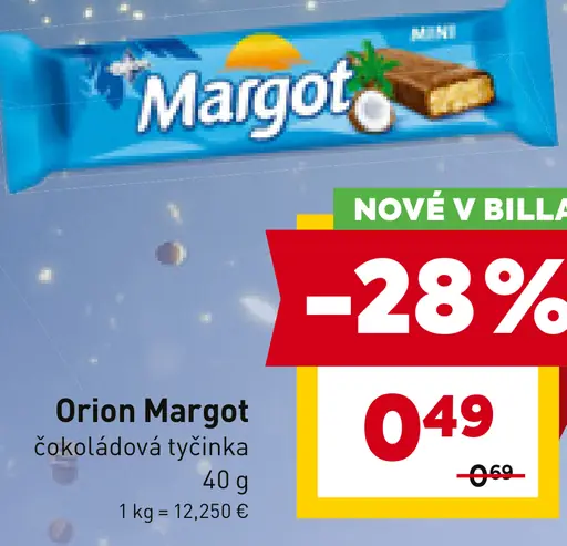 Orion Margot čokoládová tyčinka