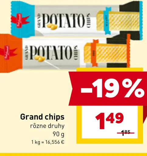 Grand chips zemiakové lupienky