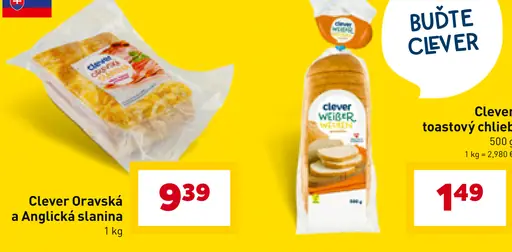 Clever anglická slanina